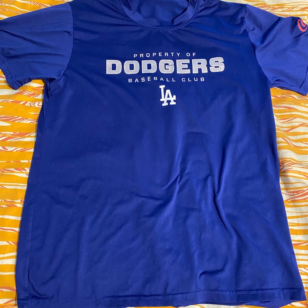 Match-Up brand Los Angeles Dodgers Warm-Up/Training Shirt - Size “Men’s” Medium